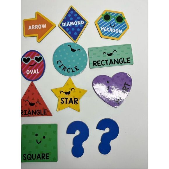 Magnetic Learning Shapes, Shape Matching Game, Educational Preschool Kids Activi - Picture 3 of 6